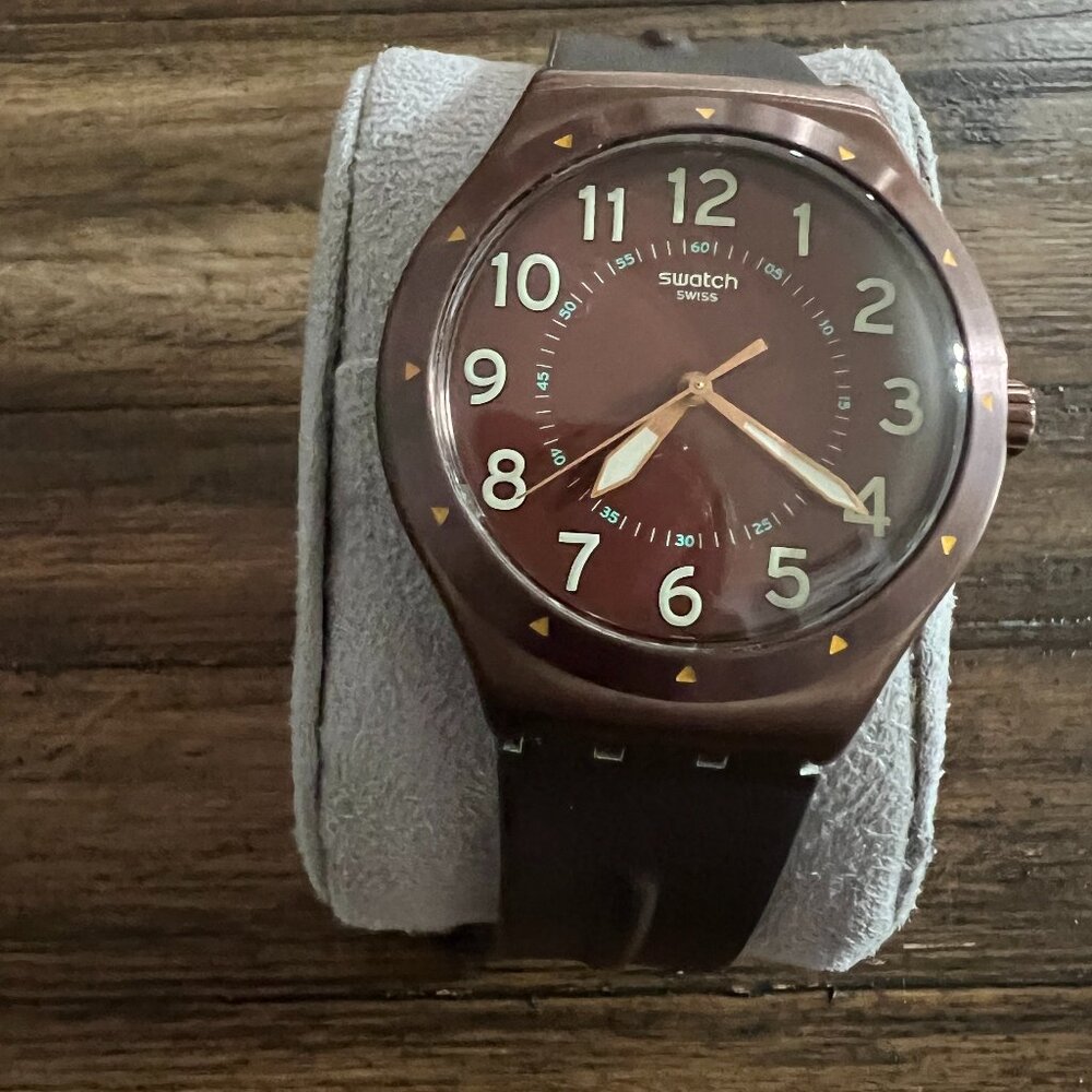 Swatch logo COPPER TIME YWC100